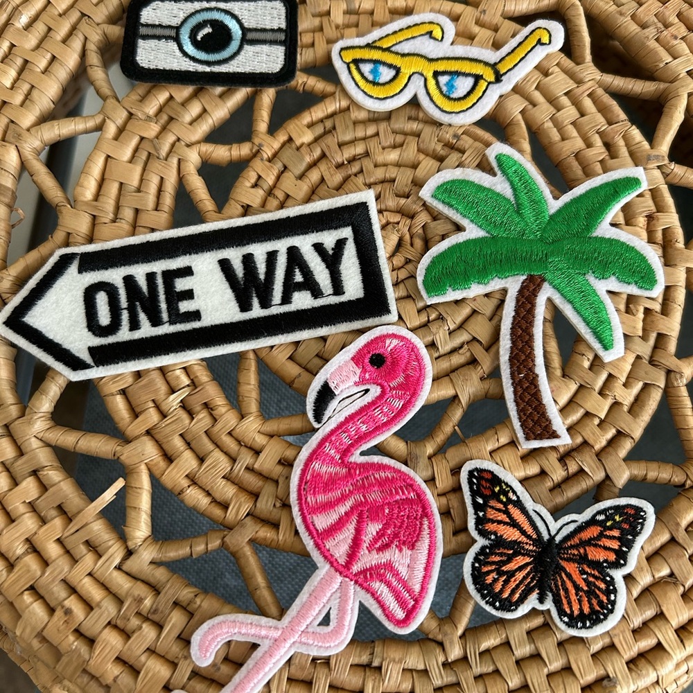 Colorful Iron on Patch Set
